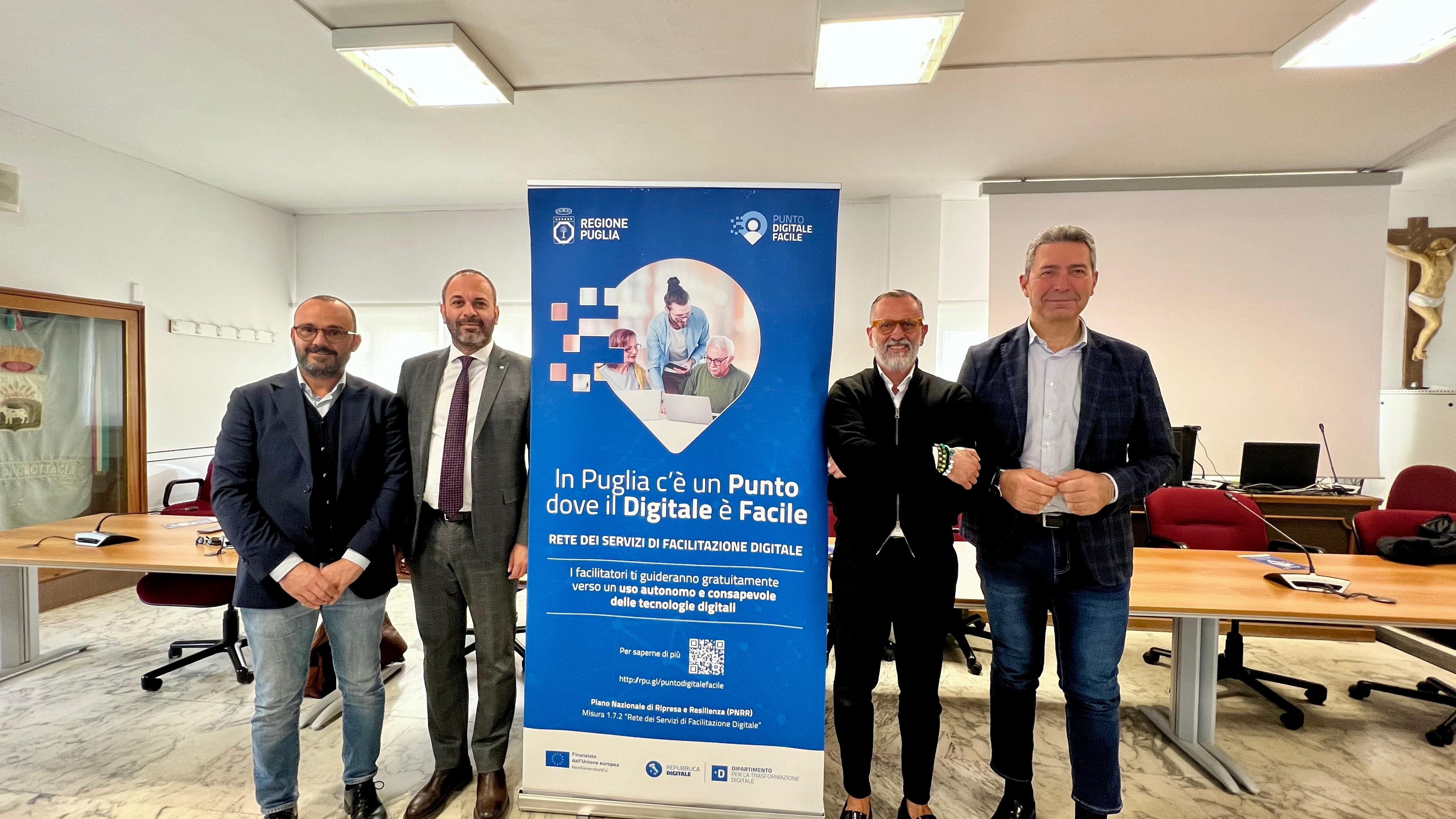 Nascono quattro nuovi Punti di Facilitazione Digitale in provincia di Taranto per avvicinare i cittadini all'innovazione tecnologica